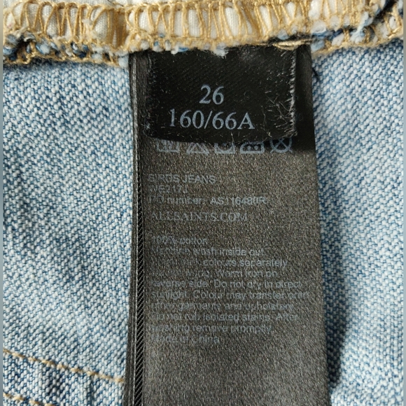 ALL SAINTS RELAXED MID RISE BIRD EMBROIDERED JEANS - Picture 9 of 14